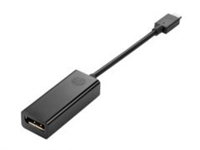 HP USB Type-C To DisplayPort Adapter 831119-001 for connecting Type-C devices to DisplayPort monitors