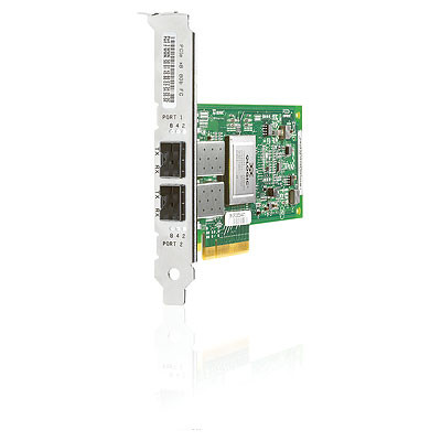 HP StorageWorks 82Q Dual-Ports LC 8Gbps Fibre Channel PCIe 2.0 x8 Host Bus Network Adapter - Compatible with servers