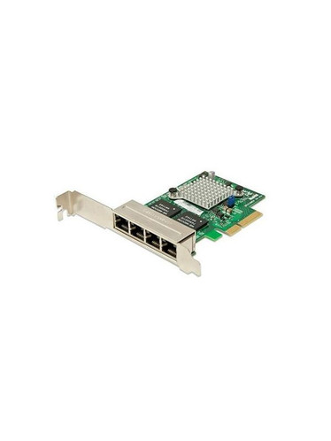 SuperMicro Quad-Ports Ethernet Network Adapter AOC-SGP-I4 PCIe 2.1 x4 - Compatible with servers