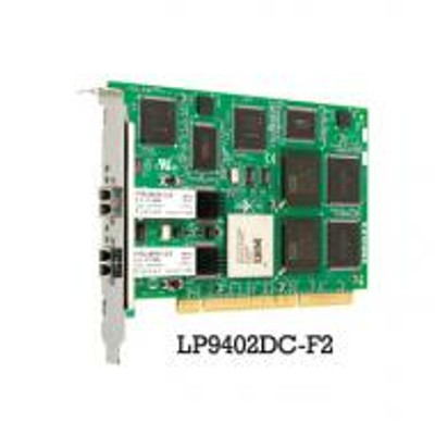 IBM LP9402DC Fiber Channel Host Bus Adapter for ProLiant DL360p Gen8 servers - mounted in server rack