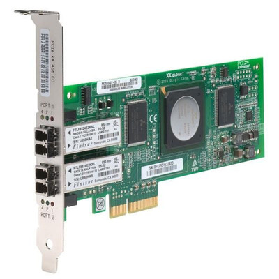 QLogic SANblade Dual-Ports LC 4Gbps Fibre Channel PCI-X Host Bus Network Adapter for Data Storage Servers