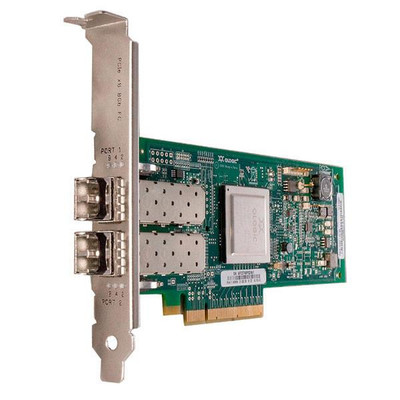 QLogic Dual-Ports LC 8Gbps Fibre Channel PCIe 2.0 x8 Host Bus Network Adapter QLE2562-BK - Compatible with Servers