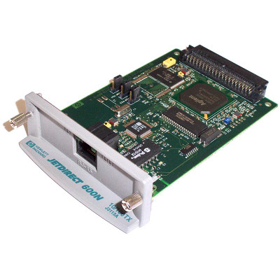 HP Jetdirect 600n RJ-45 10/100TX Fast Ethernet Internal Print Server for ProLiant DL360p Gen8 servers