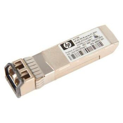 HP B-Series 8Gbps 8GBase-SR Multi-mode Fiber SFP+ Transceiver Module for Fibre Channel, 300m 850nm Duplex LC Connector