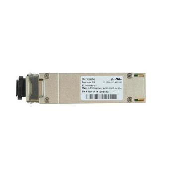 Brocade 16Gbps Fibre Channel QSFP Transceiver Module 1490nm 2km Single-mode Fiber MTP/MPO Connector - XBR-000255