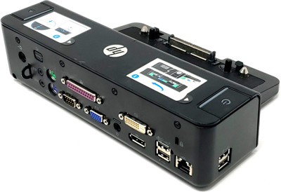 VB041AA#ABA - HP 90-Watts Docking Station with 4x USB 1x VGA 1x RJ45 Port for EliteBook 8440p / 6440b / 8540w