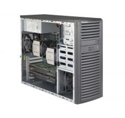 SYS-7038A-I - Supermicro SuperWorkstation Dual LGA2011 900W Mid-Tower Workstation Barebone System (Black)