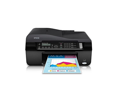 Epson WorkForce 520 Inkjet Printer Color Plain Paper Print Copier Scanner Fax 15 ppm Mono Print for Desktop - C11CA78241