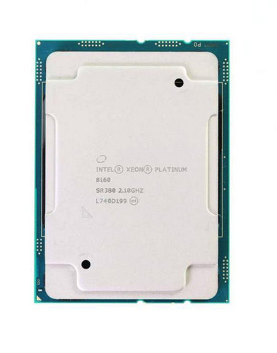 Dell Xeon Scalable 8160 24 Core 2.10GHz Processor for LGA 3647 - Compatible with Servers