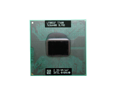 Dell 2.33GHz 667MHz FSB 4MB L2 Cache Intel Core 2 Duo T7600 Processor for 0HU020 - Server Processor
