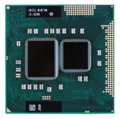 Intel Core i5-520M Dual Core 2.40GHz Mobile Processor for Socket PGA988 - BX80617I5520M - Compatible with laptops