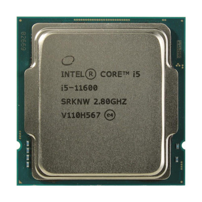 Intel Core i5-11600 6-Core Processor for Socket FCLGA1200 - BX8070811600 - Compatible with 8th Gen Servers