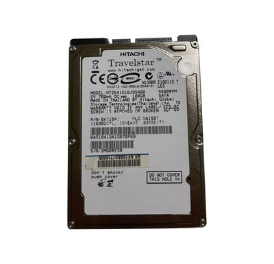 Hitachi 100GB 5400RPM SATA 2.5 Hard Drive for Travelstar - 0A51841