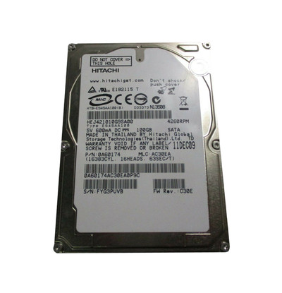 HGST Endurastar J4K100 100GB SATA Hard Drive for 2.5-inch Servers