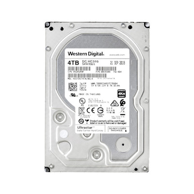 HGST Ultrastar 7K6 4TB 7200RPM SATA 6Gb/s 256MB Cache 512e HDD for Server Storage