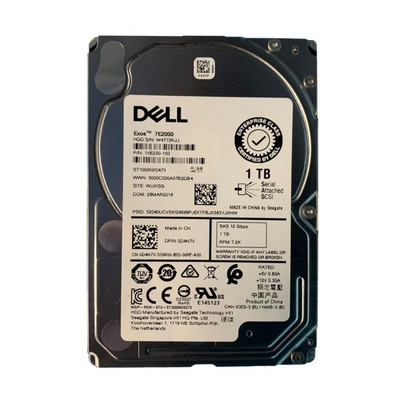 Dell 1TB 7200RPM SATA 2.5 Hard Drive 0D4N7V 64MB Cache - Compatible with Servers