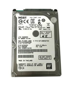 Hitachi 1TB 7200RPM SATA 6.0 Gbps 2.5 32MB Cache Travelstar Hard Drive for ProLiant DL360p Gen8 servers