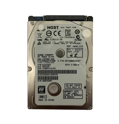 HGST Travelstar Z5K500 320GB 5400RPM SATA 2.5 HDD for laptops