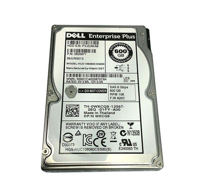 Dell 600GB SAS Hard Drive 10000RPM 2.5 64MB Cache - Compatible with ProLiant DL360p Gen8 Servers