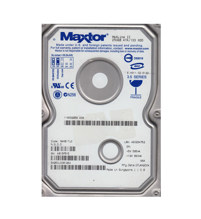 Maxtor MaXLine Plus II 250GB 5400RPM 40-Pin 2MB Cache ATA/ID Hard Drive for Servers