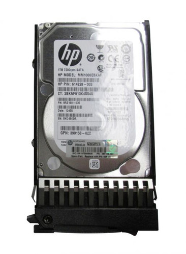 HP 1TB 7200RPM SATA 2.5 SFF HDD w/ Tray for ProLiant DL585 G7 - Hot Plug Midline