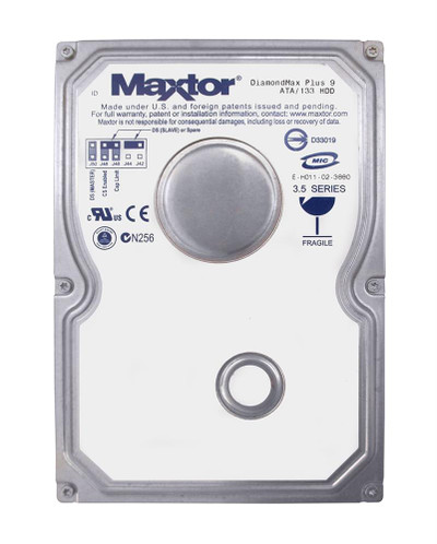 Maxtor DiamondMax Plus 9 160GB 7200RPM ATA-133 2MB Cache Internal Hard Drive for 3.5-inch servers