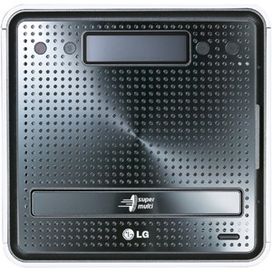 LG N2R1D Super Multi NAS Enclosure 2x Bay Marvell 88F6192 800MHz DDR2 with DVD Re-Writer for NAS Storage Servers