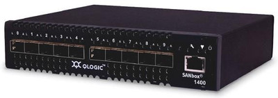 QLogic SANbox 1400 10-Port Fibre Channel Switch RJ-45 4Gbps - SB1404-10AS - Server Rack Compatible