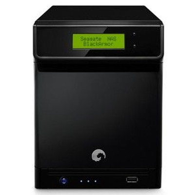Seagate BlackArmor 420 Network Storage Server 2TB Intel Pentium III 1.2GHz RJ-45 USB Rack-Mounted