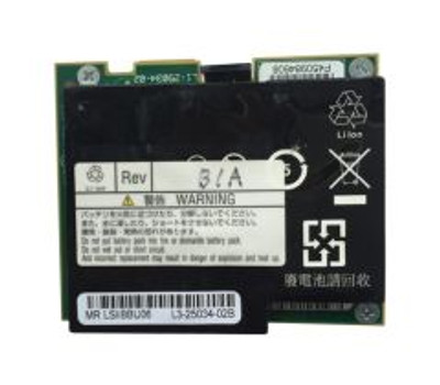 LSI Battery Backup Unit for SAS MegaRAID 8708em2 - Compatible with RAID controllers - Server Accessories