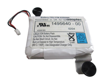 IBM Battery for ServeRAID 6I+/6M Ultra-320 SCSI Controller - Replacement battery compatible with IBM servers - 02R0986