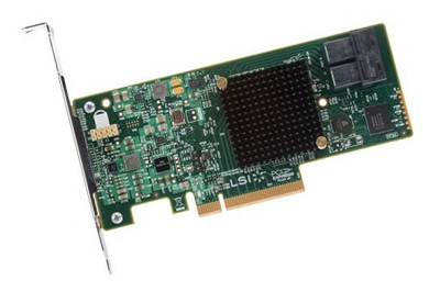 LSI Logic MegaRAID SAS 9341-8I 12GB 8-Port RAID Controller, PCIe 3.0, for SAS SATA, compatible with servers