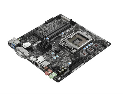 ASROCK H81TM-ITX LGA 1150 Thin Mini-ITX Motherboard for 4th Gen Intel Processors, DDR3 Support, 2x SATA3 6.0Gb/s