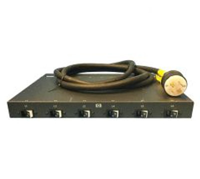 HP 24A Intelligent Power Distribution Unit for ProLiant DL360p Gen8 servers - 572203-001 - mounted in a server rack