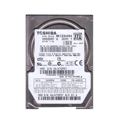 Toshiba 120GB 5400RPM SATA 2.5-Inch HDD for ProLiant DL360p Gen8 Servers