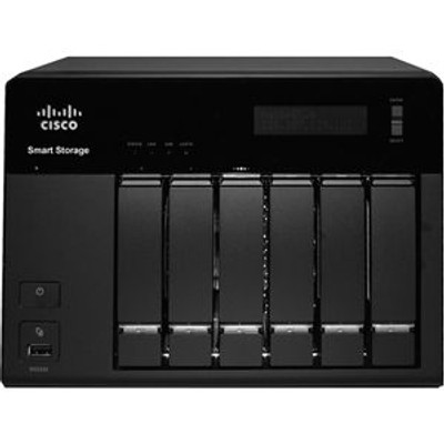 NSS326D00-K9 - Cisco Nss 326 Smart Storage Network Storage Server - Intel Atom D510 1.66 Ghz - Rj-45 Network Usb Esata