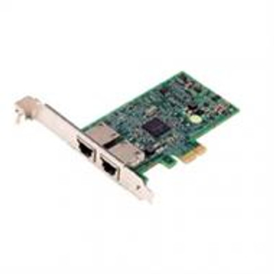DELL Broadcom 5720 2-port PCI-E 1Gbps RJ45 Half-Height Network Card - Compatible with DELL Servers