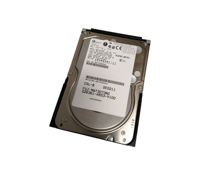 Fujitsu 73GB 10000RPM Ultra320 SCSI 80-Pin Hard Drive for ProLiant DL360p Gen8 Servers