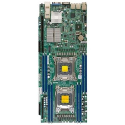 Supermicro X9DRTHIBFF Dual Socket LGA 2011 Intel C602 Chipset Xeon E52600 motherboard for server rack installation