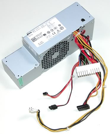 Dell 275W Power Supply for OptiPlex GX755 SFF, RM117, compatible with Dell desktops, compact design