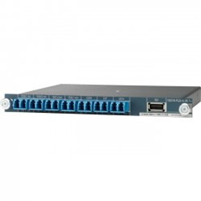 Cisco Edge 4-Ch Bi-Directional OADM Module 15216-FLD-4-55.7= for 1555.75 to 1558.17, mounted in a server rack Cisco Edge 4-Ch Bi-Directional OADM Module 15216-FLD-4-55.7= for 1555.75 to 1558.17, mounted in a server rack