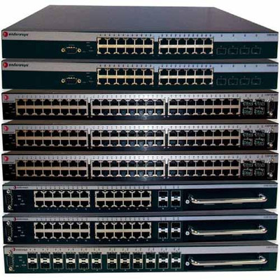 Enterasys Networks C3K122-24P 24-Port Gigabit PoE SFP Switch for External Use