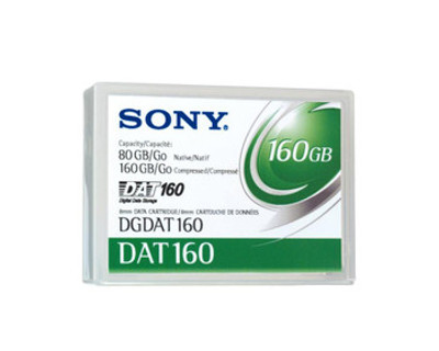 Sony DGDAT160 80GB Native 160GB Compressed DAT 160 Tape Cartridge for Data Storage in Servers