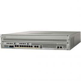 Cisco ASA5585-S40-K8 Firewall Chassis for ASA 5585-X, SSP40, 6GE, 4SFP+, 2GE MGT, 1AC - Network Security Appliance