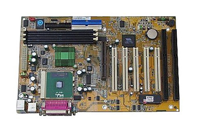 MS-6153 MSI Socket 370 Intel 440BX Chipset Motherboard for Intel Celeron Processors, SDRAM, 3x DIMM, 2x ATA-33, ATX
