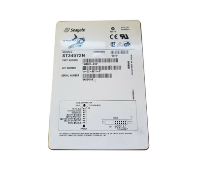 Seagate BarraCuda 4XL 4.5GB 7200RPM Ultra SCSI 50-Pin 512KB Cache 3.5-inch Hard Drive for Servers
