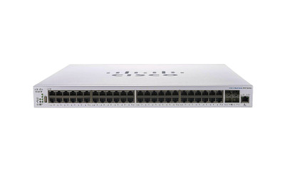 CBS350-48P-4X - Cisco Business 350 Switch 48 10/100/1000 Poe+ Ports With 370W Power Budget 4 10 Gigabit
