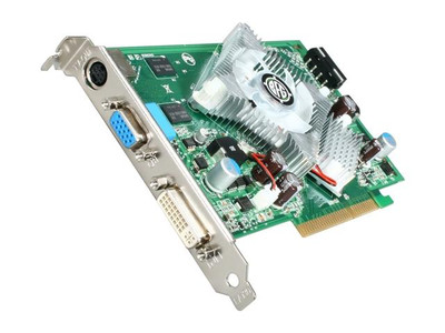 Nvidia GeForce 7600GS 512MB AGP DVI VGA HDtv Video Graphics Card for Gaming