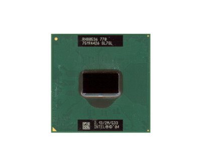 Toshiba 2.13GHz Intel Pentium M 770 Processor for Socket H-PBGA479/PPGA478 - K000022090 - CPU Component