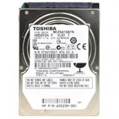 Toshiba MK2561GSYN 250GB 7200rpm SATA-II Notebook Drive - 2.5inch - Compatible with laptops